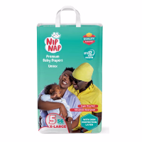 Nipnap Premium Baby Diapers Size 5 X-Large Jumbo 56pcs