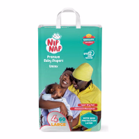 Nipnap Premium Baby Diapers Size 4 Large Jumbo 60pcs